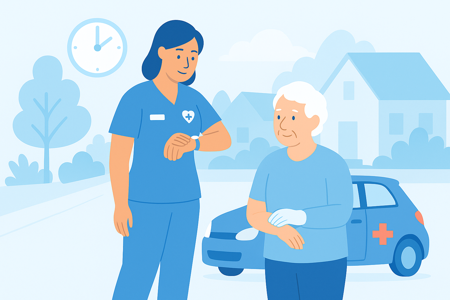 Arbeitszeit ambulante Pflege