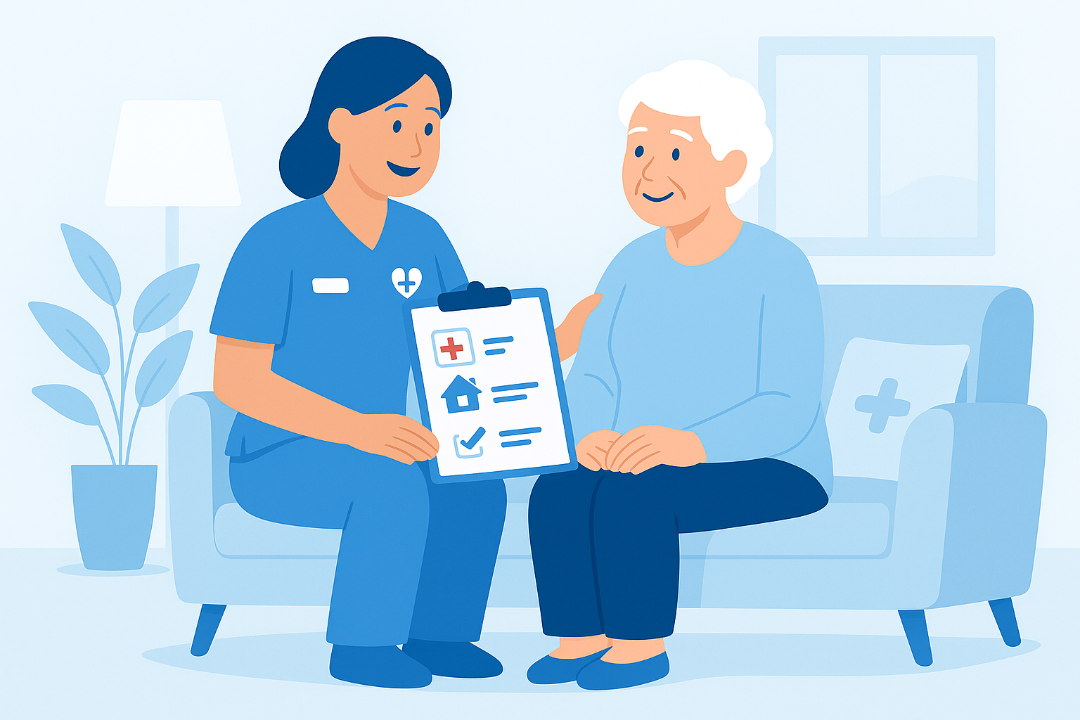 Welche Aufgaben hat die ambulante Pflege