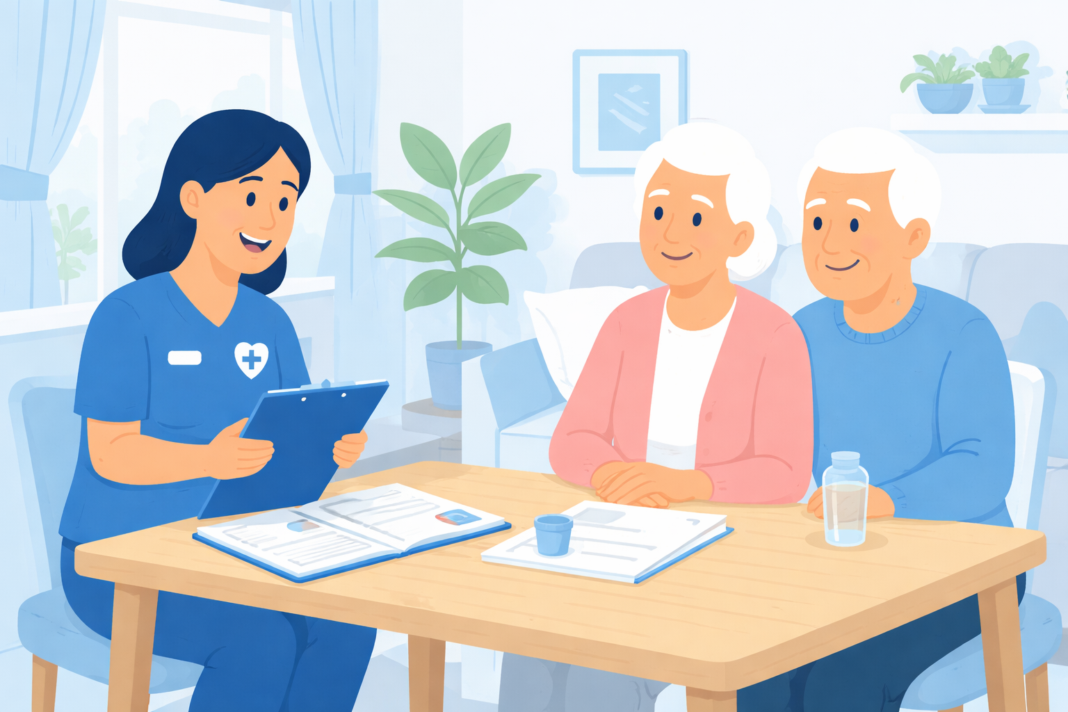 Beratungseinsatz Pflegedienst