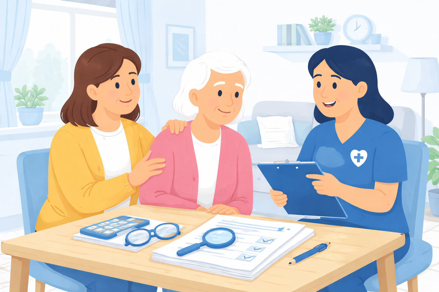 Überprüfung Pflegegrad durch Pflegedienst