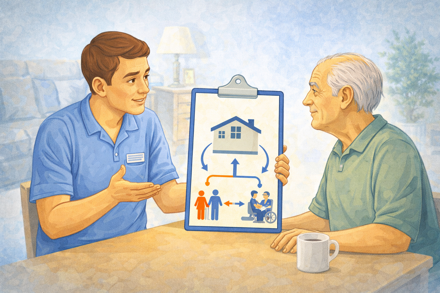 Betreuungskonzept ambulanter Pflegedienst